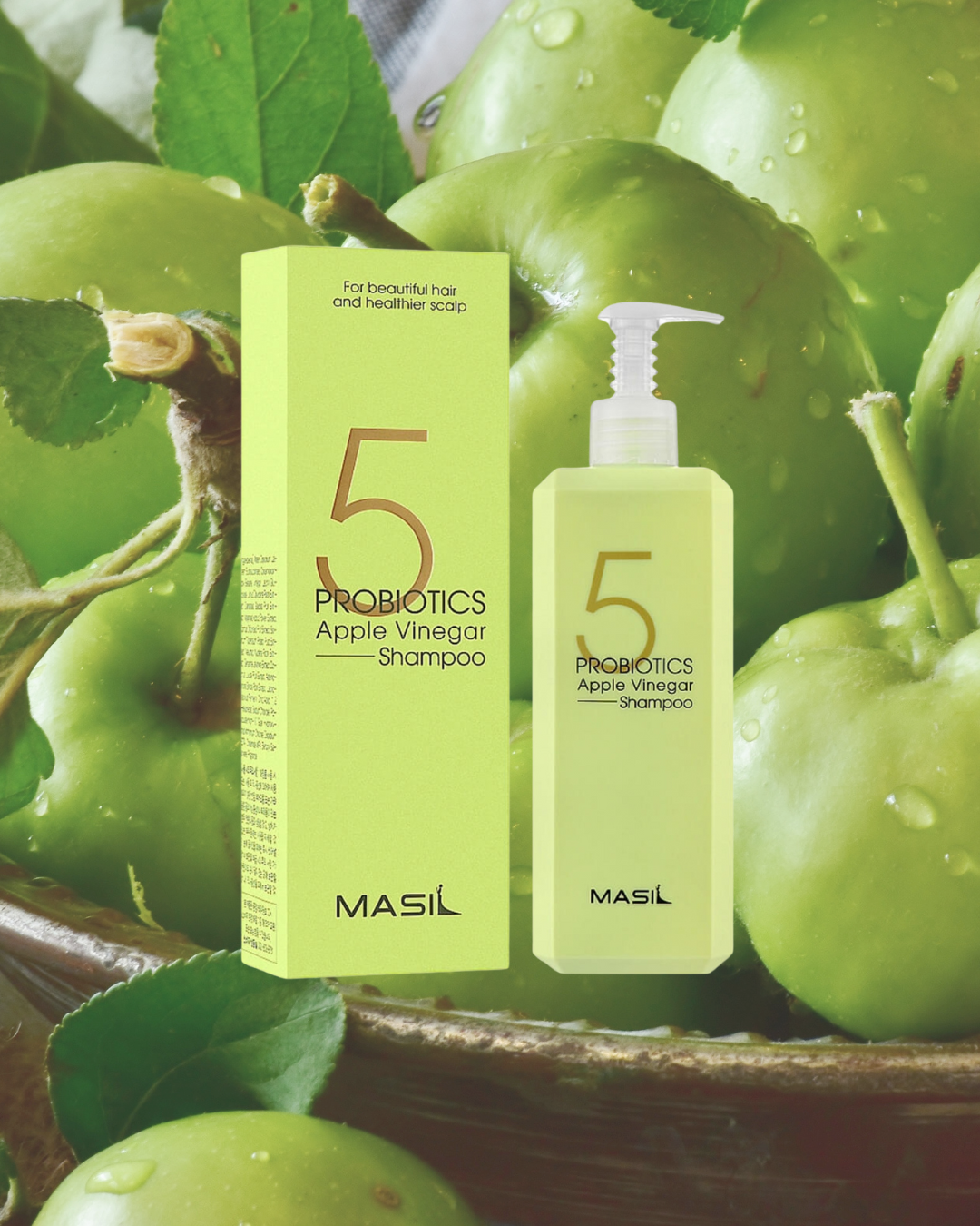Masil 5 Probiotics Apple Vinegar Shampoo 500ml