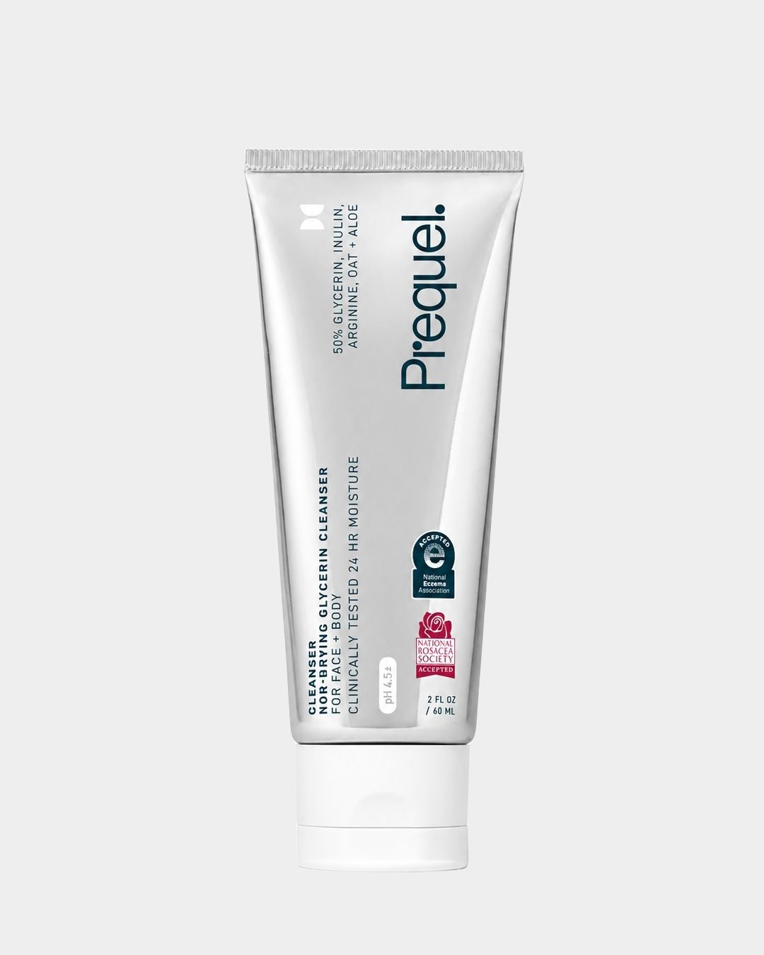 Prequel Non-Drying Glycerin Cleanser Travel Size, 60 мл