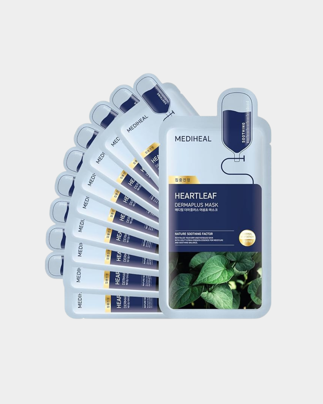 MEDIHEAL Heartleaf Dermaplus Mask