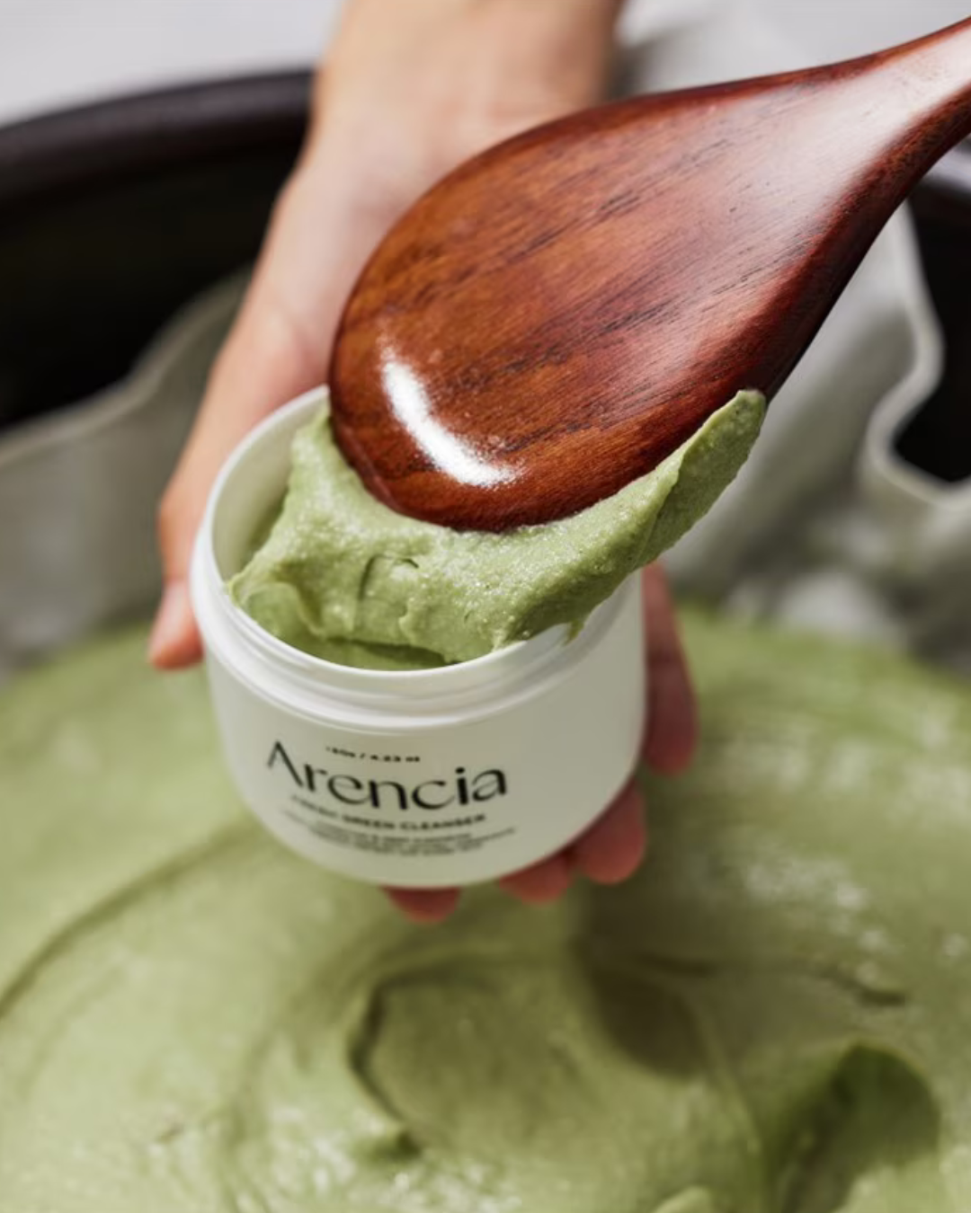 Arencia Fresh Green Rice Mochi Cleanser