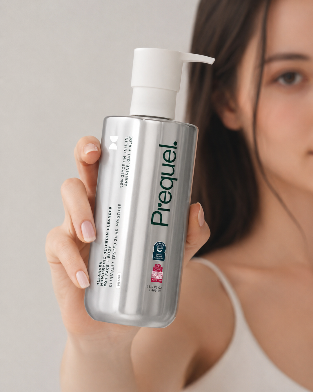 Prequel Non-Drying Glycerin Cleanser, 400 мл