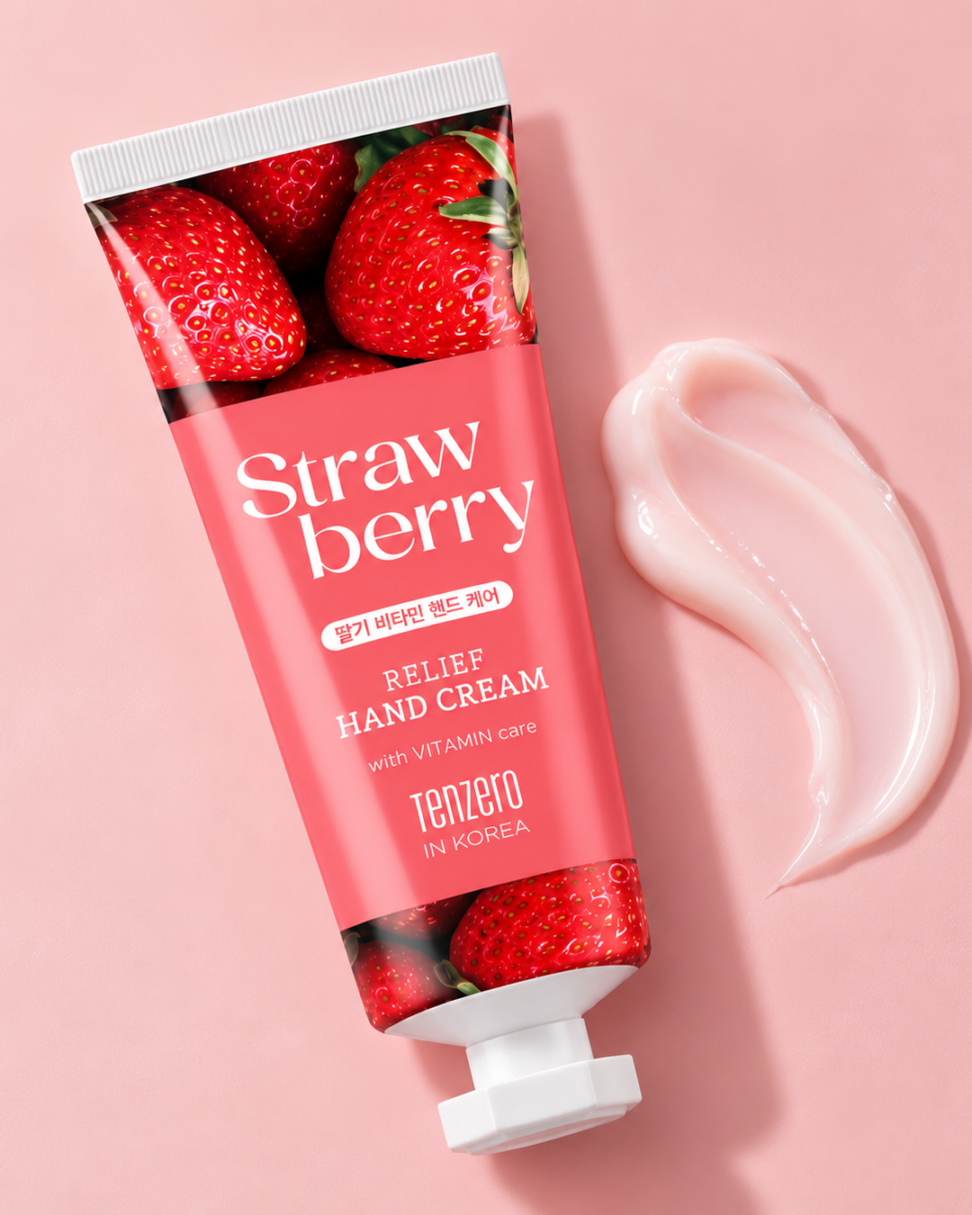 Tenzero Relief Hand Cream Strawberry, 100г