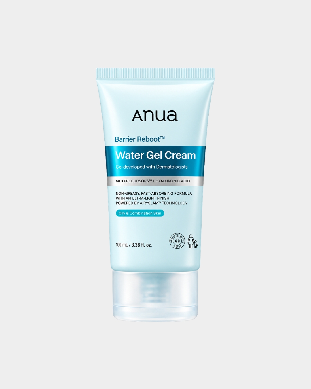 Anua Barrier Reboot Water Gel Cream, 100 ML
