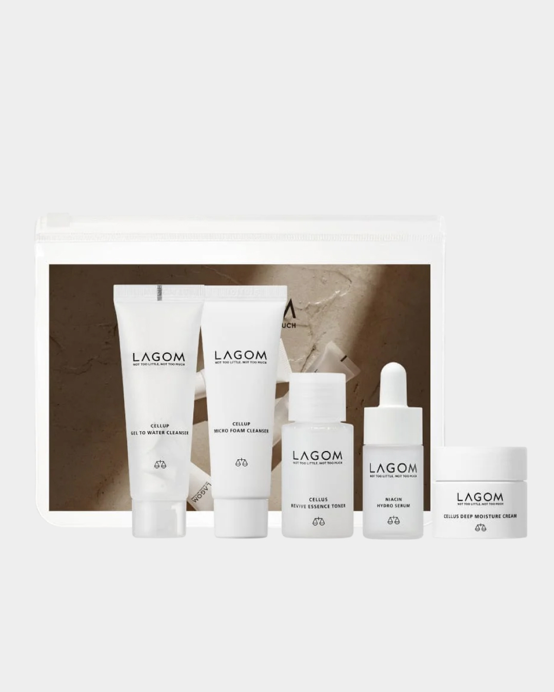 Lagom Travel KIT 30 мл, 30 мл, 25 мл, 10 мл, 9 мл