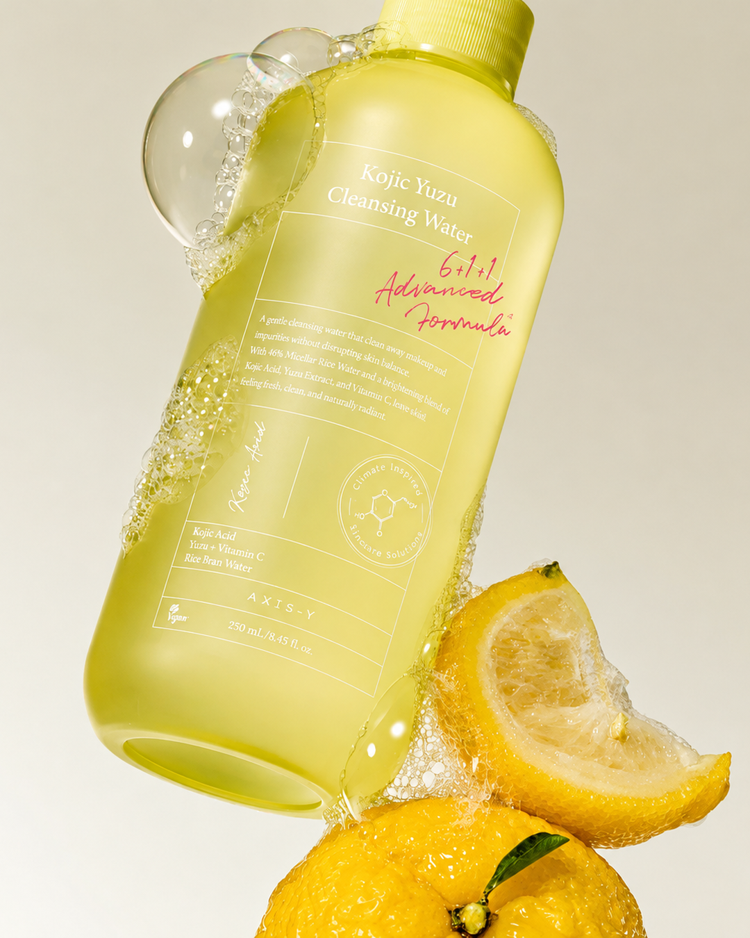 AXIS-Y Kojic Yuzu Cleansing Water, 250 мл