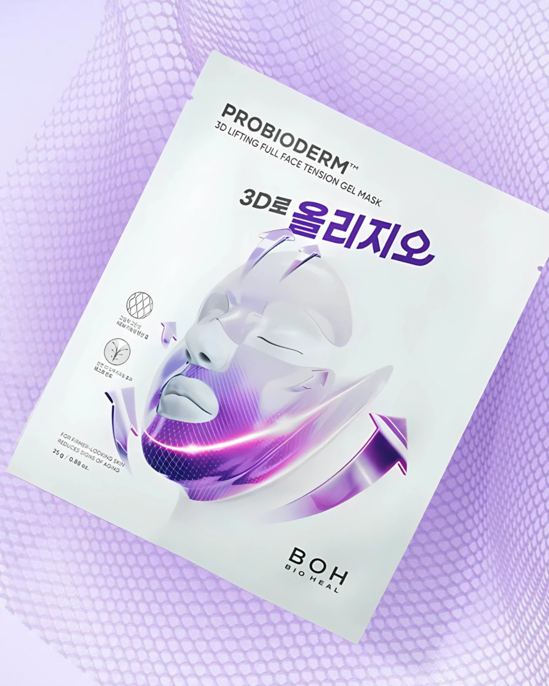 BIOHEAL BOH Probioderm 3D Lifting Full Face Tension Gel Mask