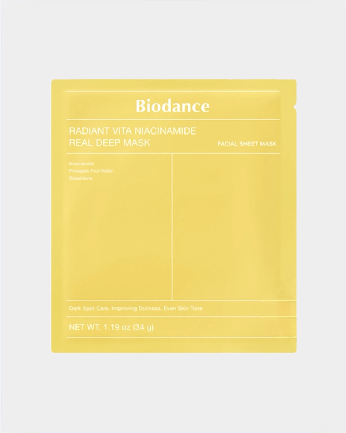 Biodance Radiant Vita Niacinamide Real Deep Mask
