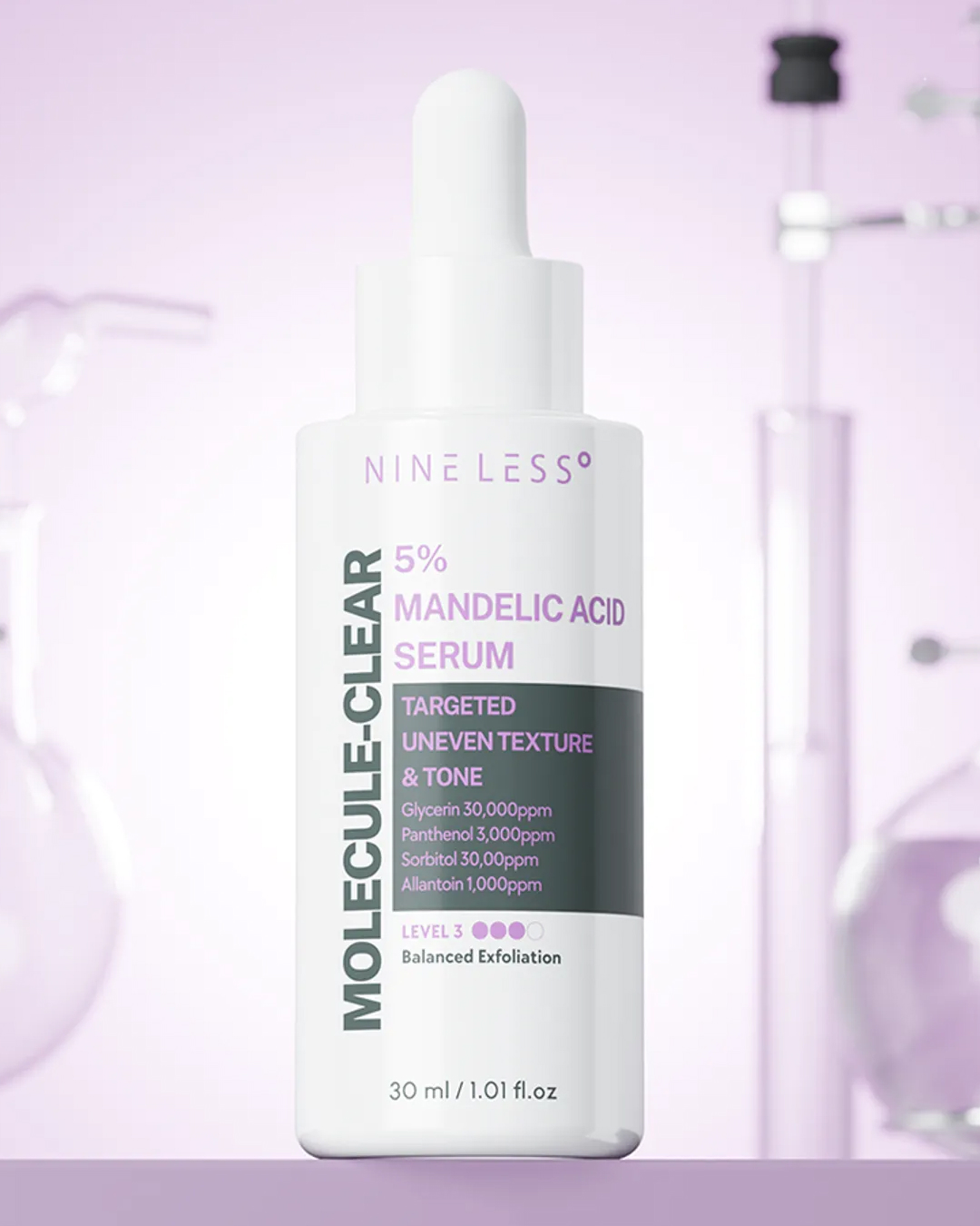 Nine Less Molecule-Clear 5% Mandelic Acid Serum, 30 мл