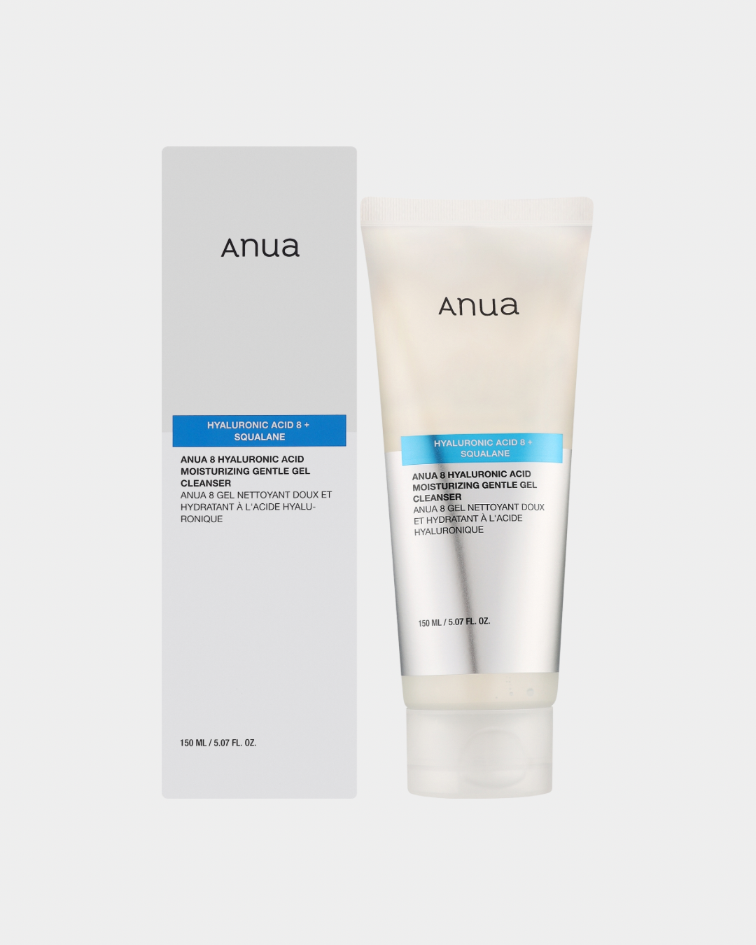 Anua 8 Hyaluronic Acid + Squalane Gel Cleanser