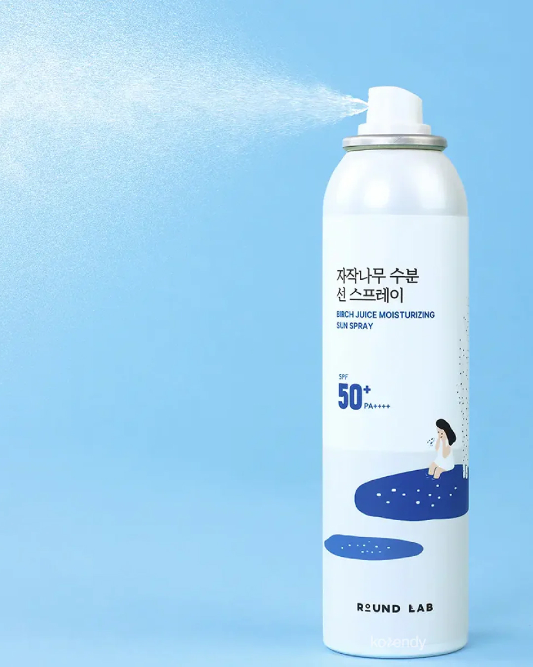 Round Lab Birch Juice Moisturizing Sun Spray SPF50+, 100 мл