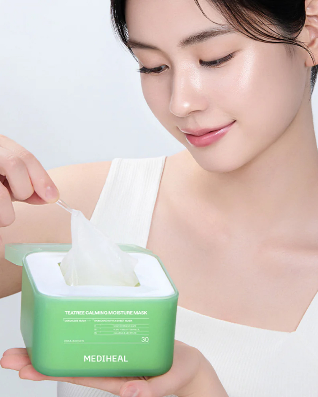 Mediheal Derma 365 Teatree Calming Moisture Mask, 350мл (30шт)