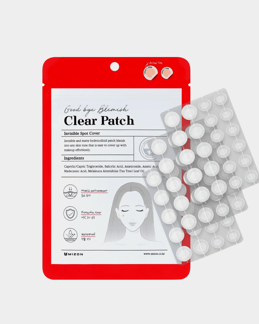 Mizon Good Bye Blemish Clear Patch, 44 шт
