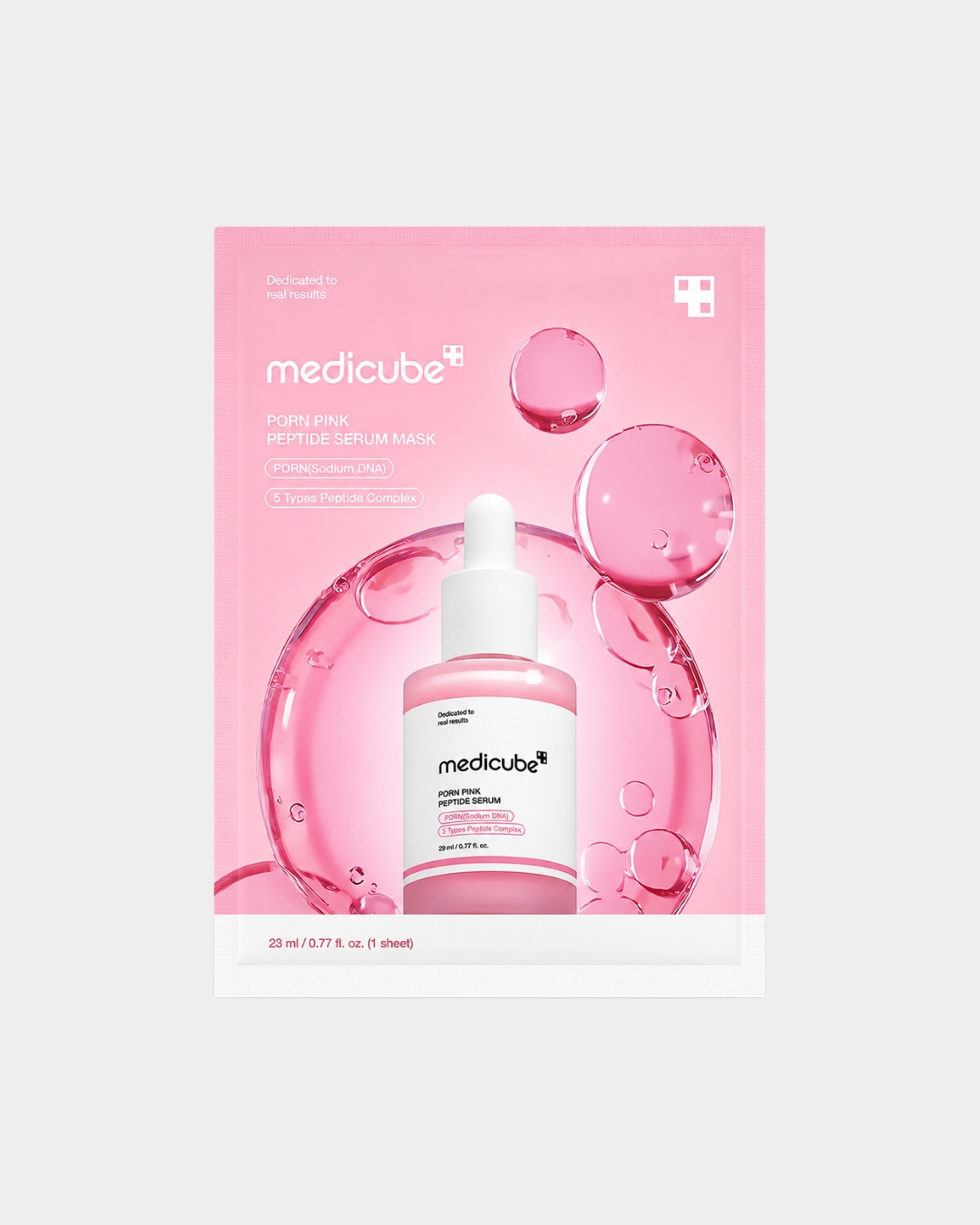 Medicube PDRN Pink Peptide Serum Mask
