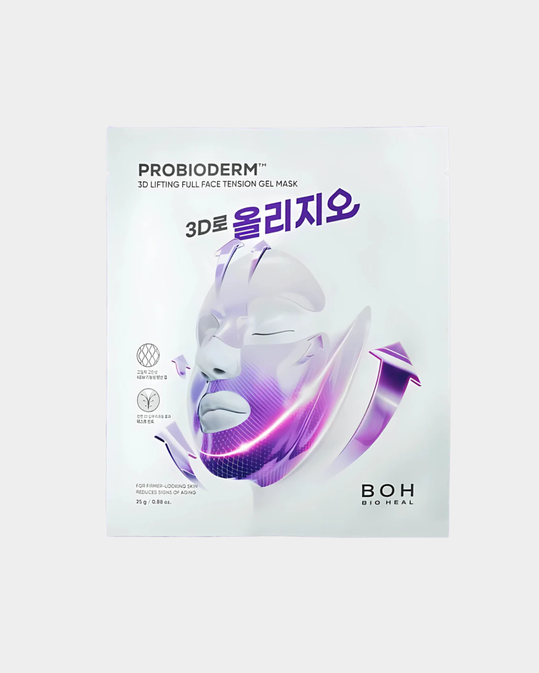 BIOHEAL BOH Probioderm 3D Lifting Full Face Tension Gel Mask