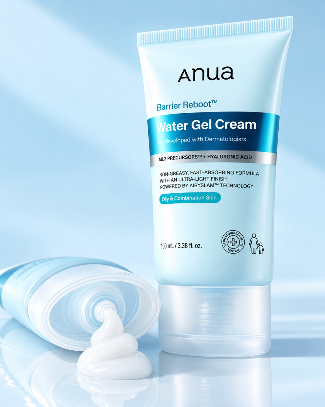 Anua Barrier Reboot Water Gel Cream, 100 мл