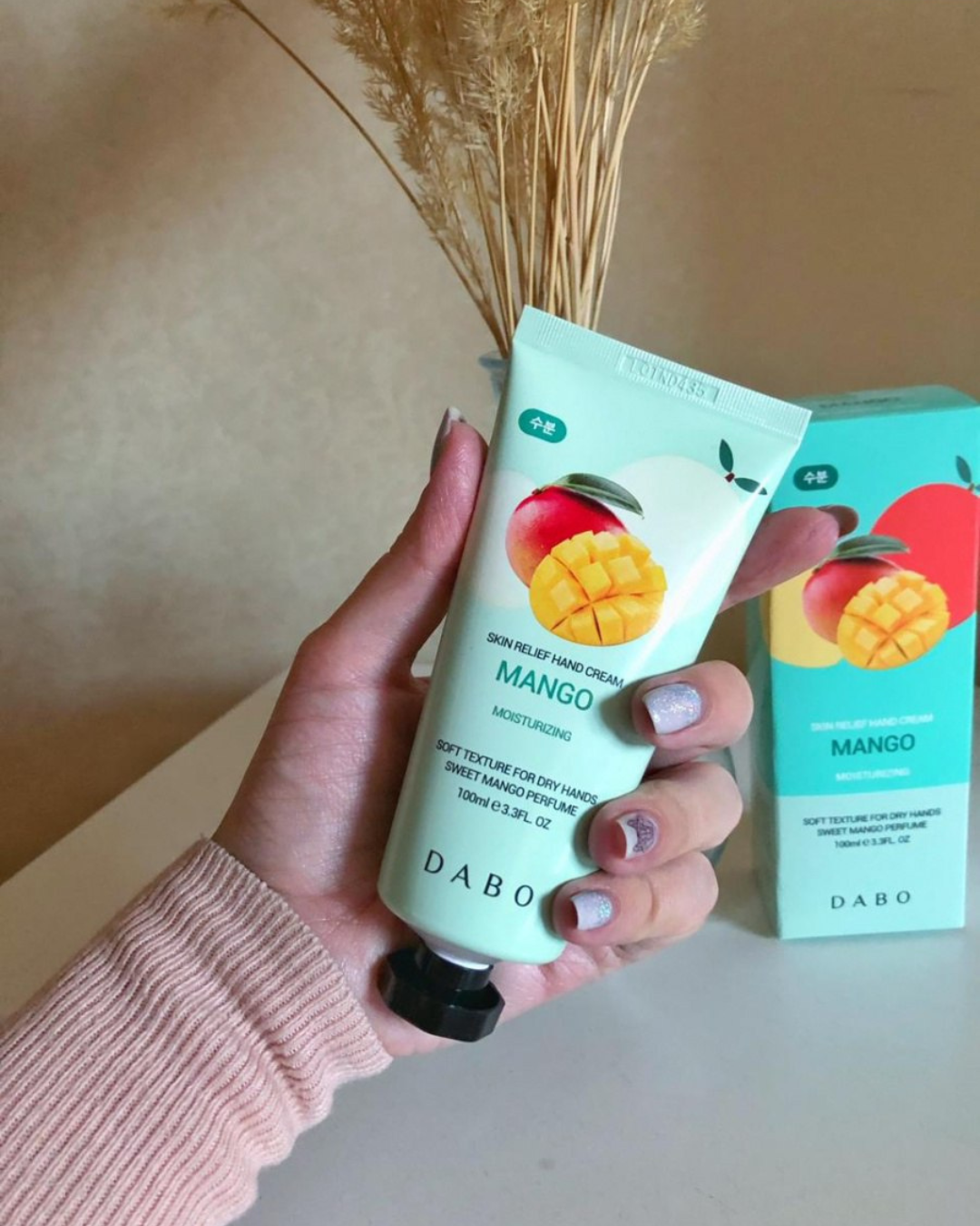 Dabo Skin Relief Hand Cream Mango 