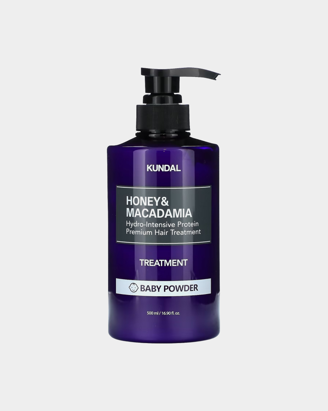 Kundal Honey & Macadamia Treatment Baby Powder, 500 мл
