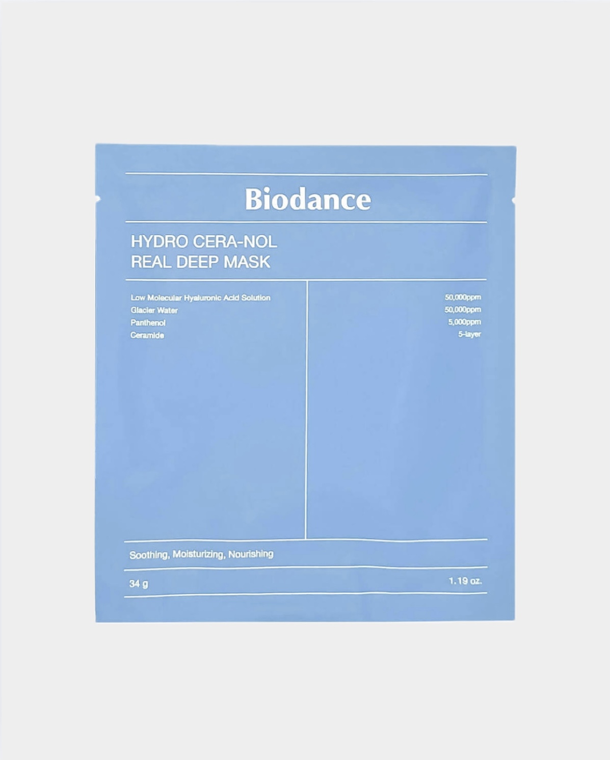 Biodance Hydro Cera-Nol Real Deep Mask
