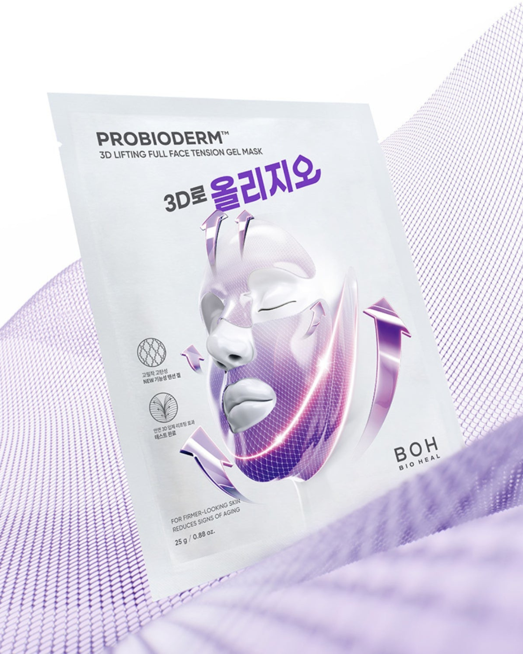 BIOHEAL BOH Probioderm 3D Lifting Full Face Tension Gel Mask