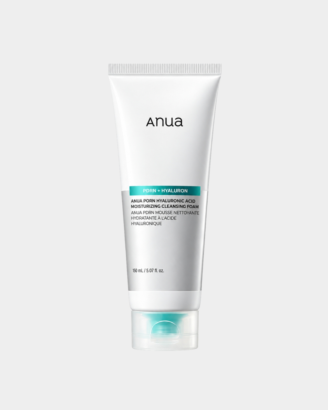 Anua PDRN Hyaluronic Acid Moisturizing Cleansing Foam, 150 ml