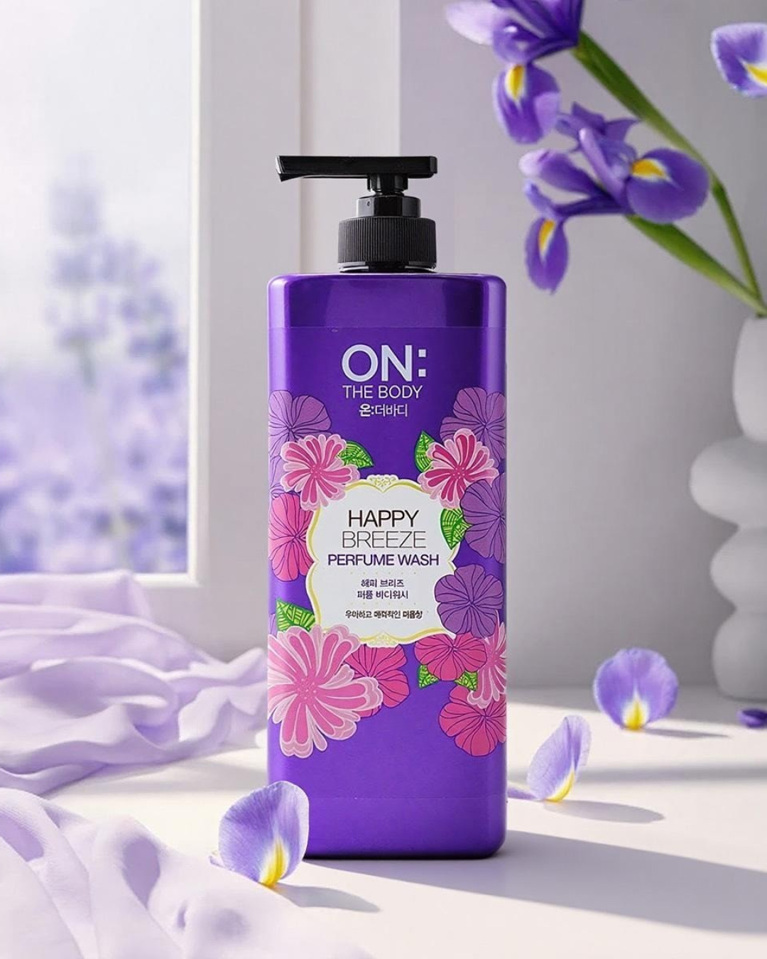 On The Body Happy Breeze Perfume Body Wash, 500 мл