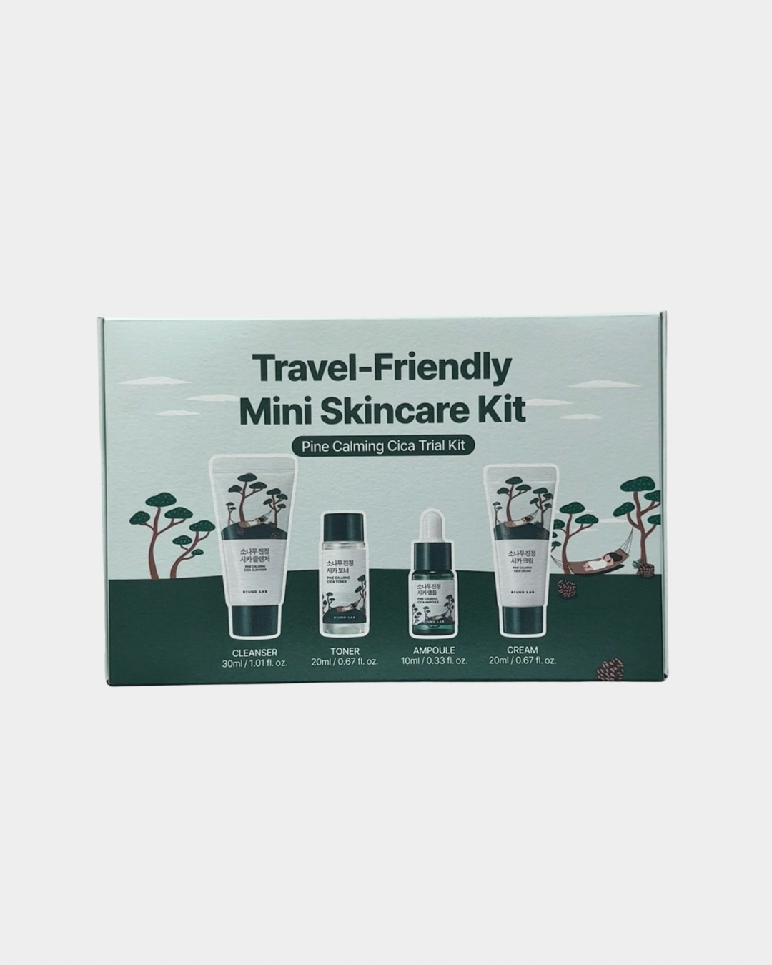 Round Lab Pine Calming Cica Trial Kit