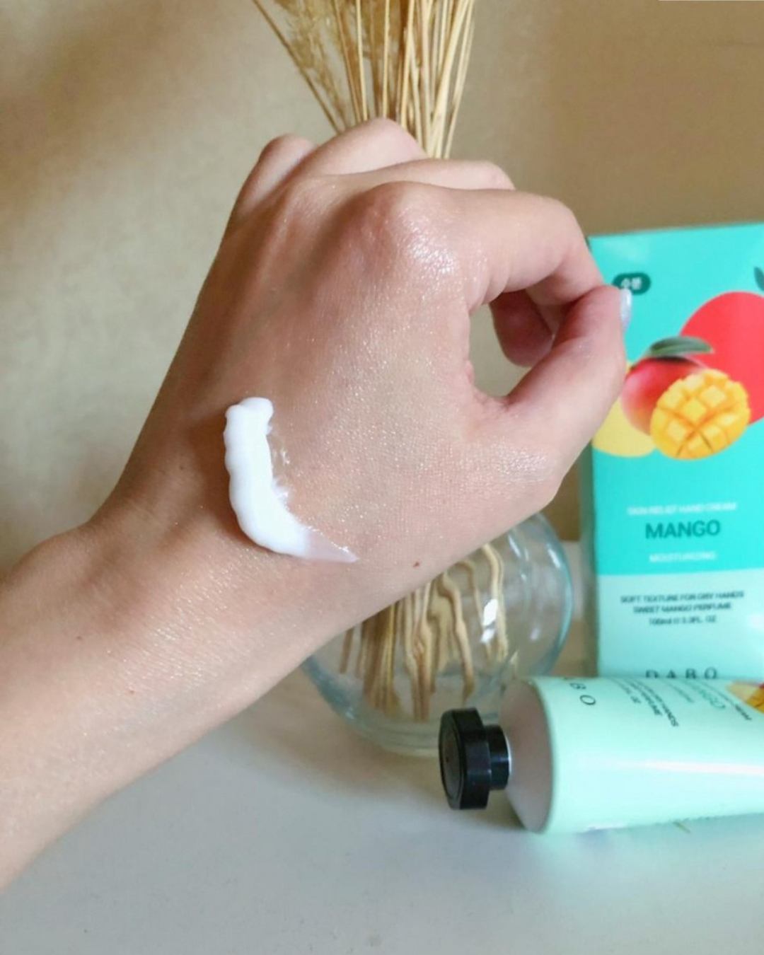 Dabo Skin Relief Hand Cream Mango 