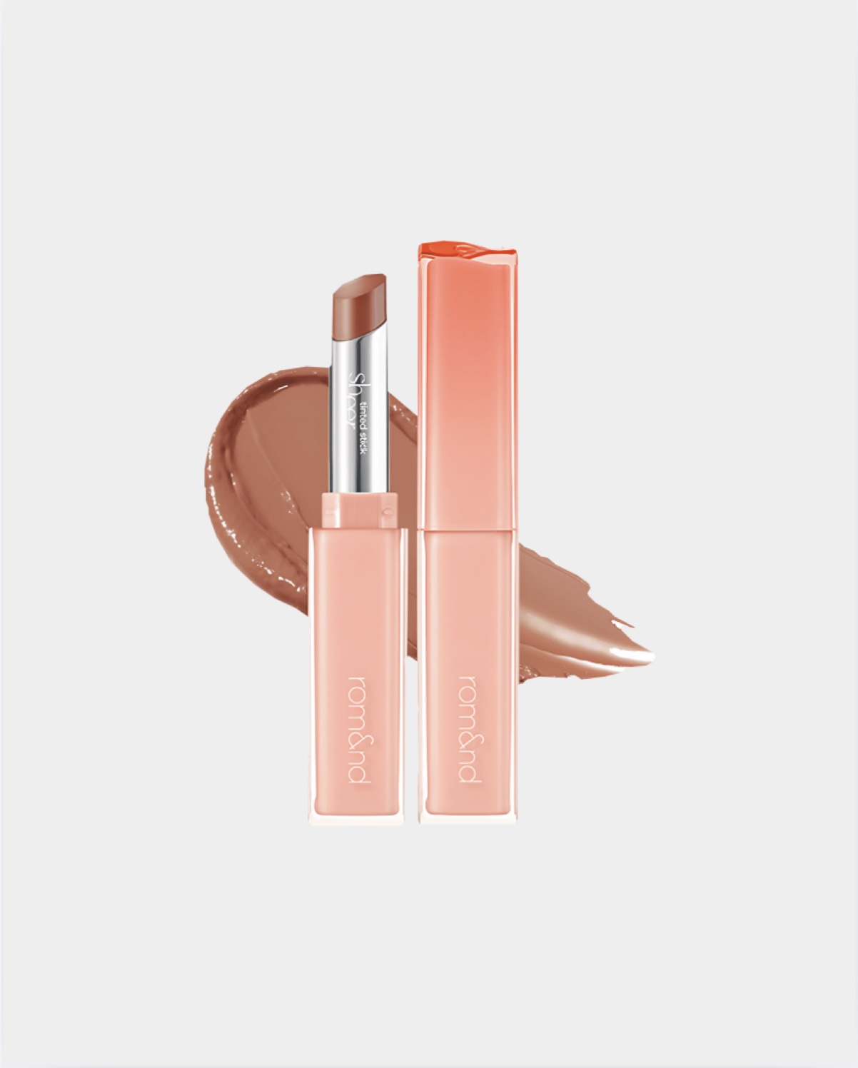 Rom&Nd Sheer Tinted Stick #01 Bare Pumpkin 