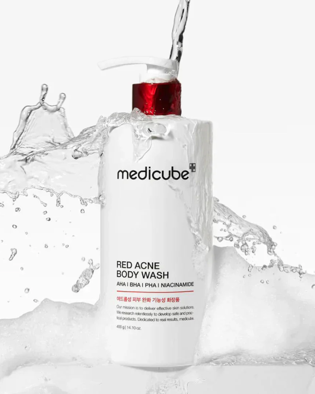 Medicube Red Acne Body Wash, 400 гр