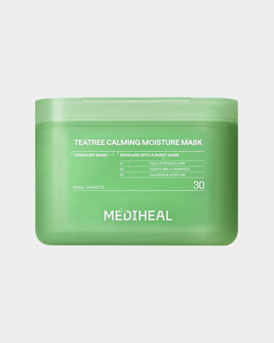 Mediheal Derma 365 Teatree Calming Moisture Mask, 350мл (30шт)